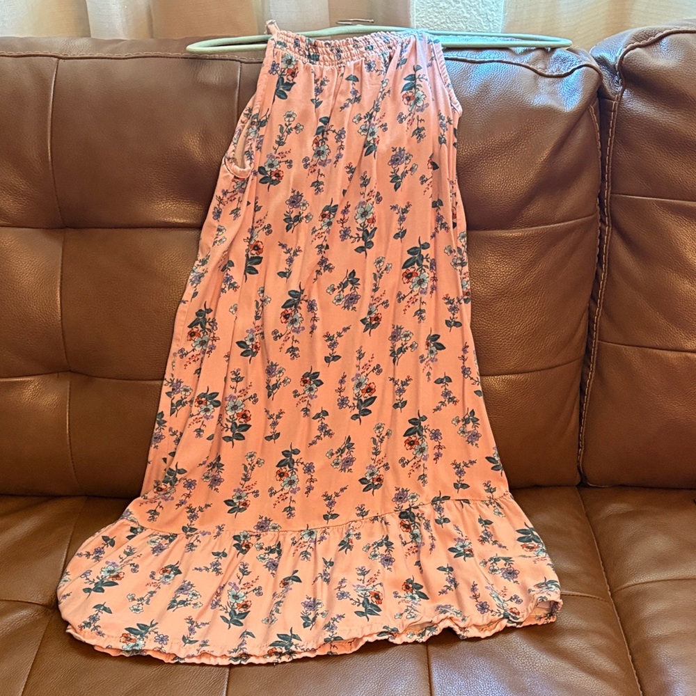 Floral Peach Skirt